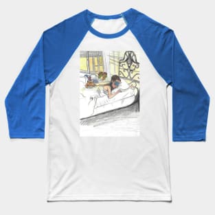 Breakfast at Tiffany's Drawing Baseball T-Shirt